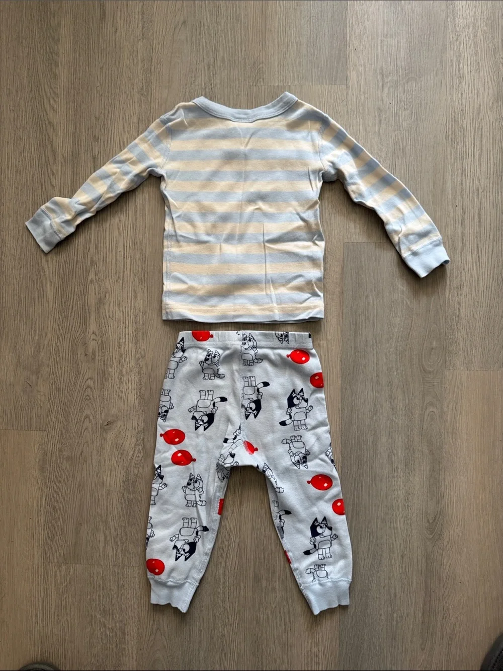 Hanna Andersson- 2T Bluey Pajama Set, Gently Used Condition.
